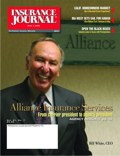 Insurance Journal Magazine April 7, 2003
