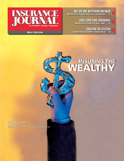 Insurance Journal Magazine February 23, 2004