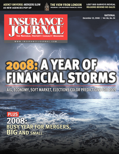 Insurance Journal Magazine December 22, 2008