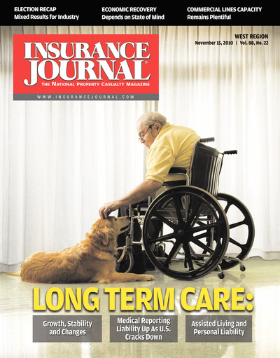 Insurance Journal Magazine November 15, 2010