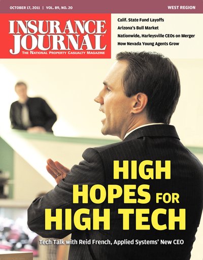 Insurance Journal Magazine October 17, 2011