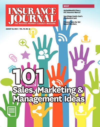 Insurance Journal Magazine August 18, 2014