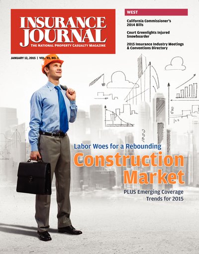 Insurance Journal Magazine January 12, 2015